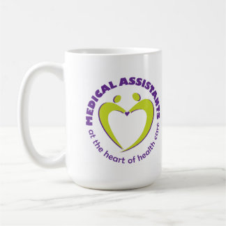 De Café Taza del auxiliar médico