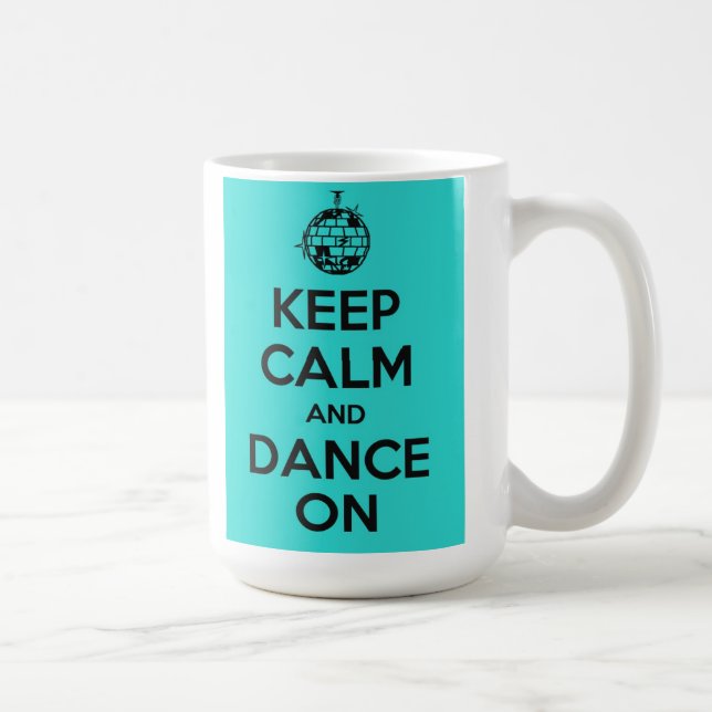De Café Taza del bailarín (Derecha)