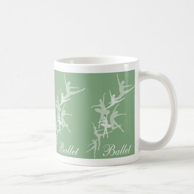 De Café Taza del ballet (Derecha)
