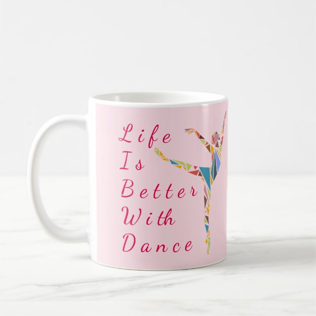 De Café Taza del ballet: La vida es mejor (Izquierda)