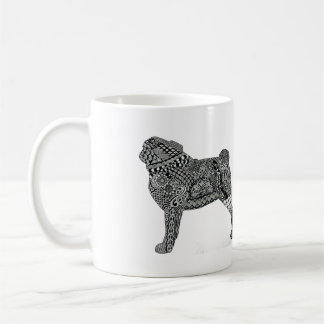 De Café taza del barro amasado