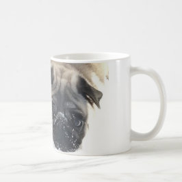 De Café Taza del barro amasado Nevado