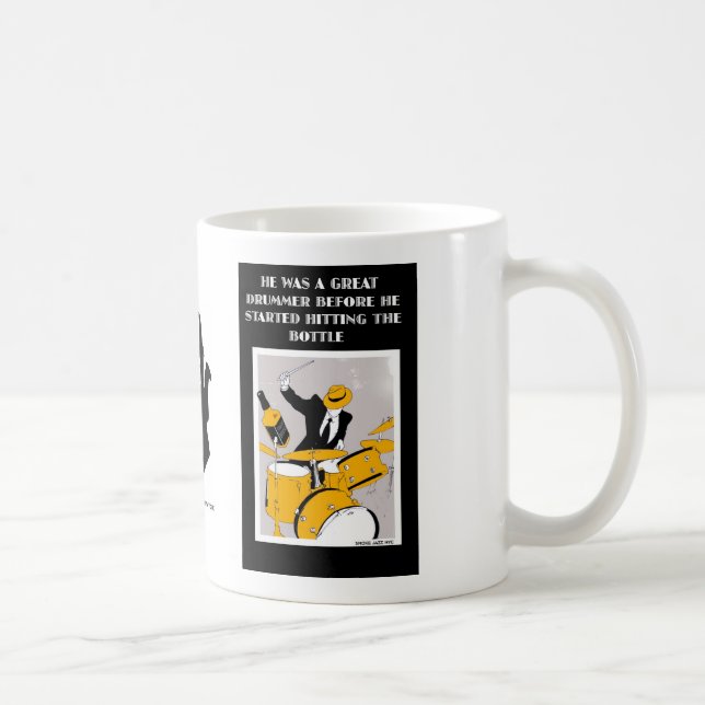 De Café Taza del batería (Derecha)