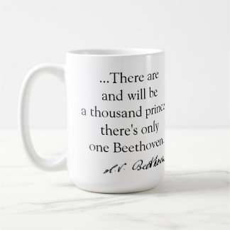 De Café taza del beethoven