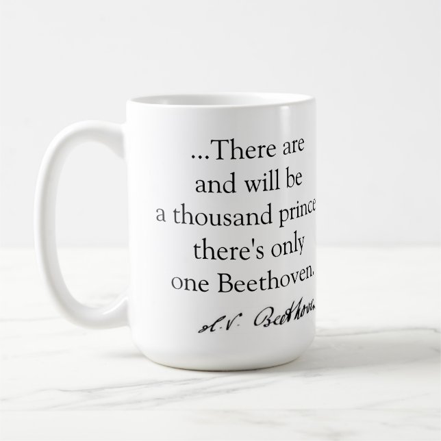 De Café taza del beethoven (Izquierda)