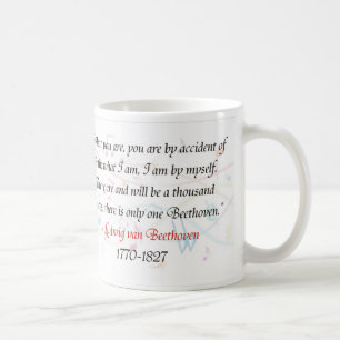 De Café taza del beethoven