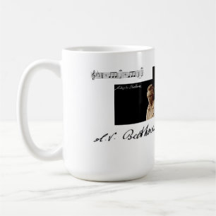 De Café taza del beethoven