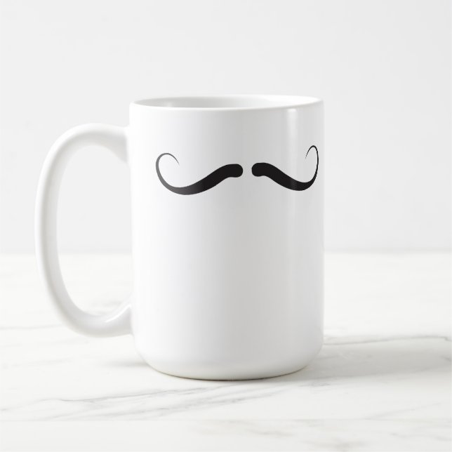 De Café Taza del bigote (Izquierda)