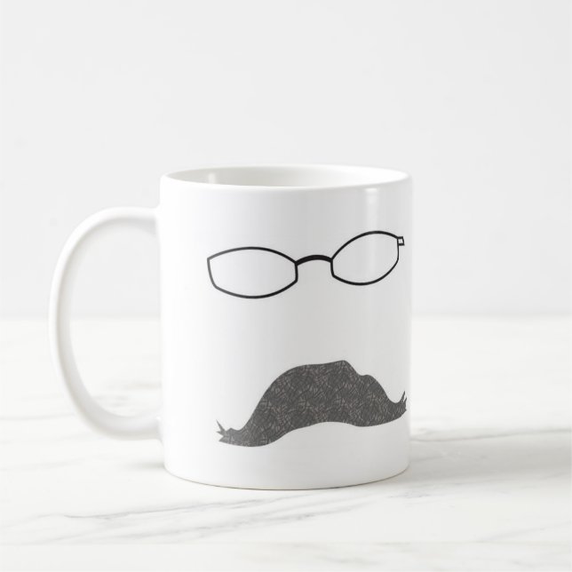 De Café Taza del bigote (Izquierda)