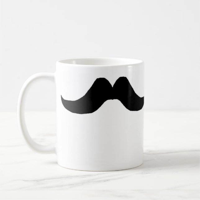 De Café taza del bigote (Izquierda)