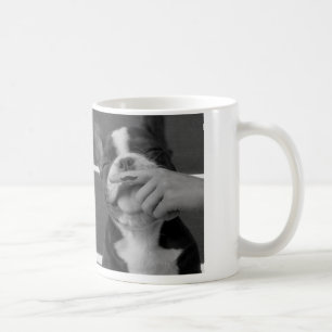 De Café Taza del bigote del bulldog francés