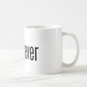 De Café taza del blanco del guatever