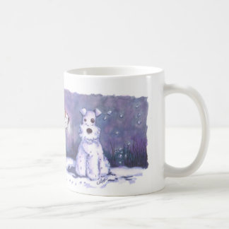 De Café Taza del blanco del invierno 11oz del Fox del