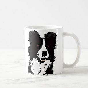 De Café Taza del border collie 11oz -