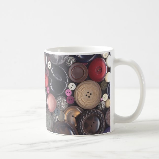 De Café Taza del botón (Derecha)