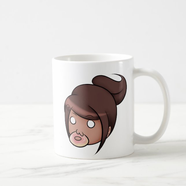 De Café Taza del buñuelo del Asa (Derecha)