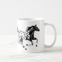 De Café taza del caballo del appaloosa