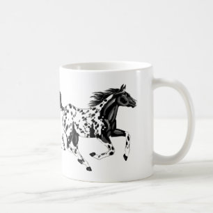 De Café taza del caballo del appaloosa