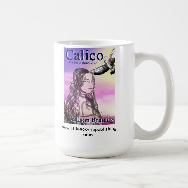 De Café Taza del calicó (Derecha)
