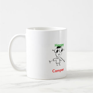 De Café Taza del campista contento