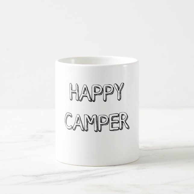 De Café Taza del campista contento (Centro)