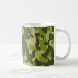 De Café Taza del camuflaje