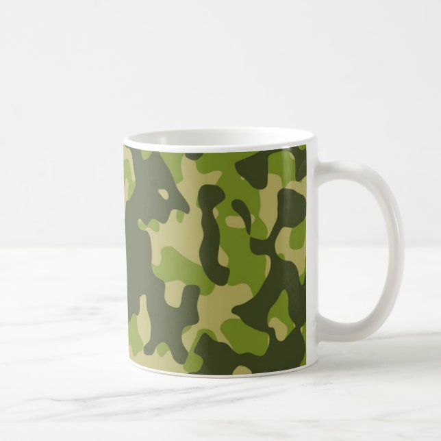 De Café Taza del camuflaje (Derecha)