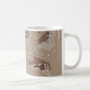 De Café Taza del camuflaje del desierto