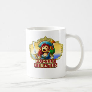 De Café Taza del capitán y del loro
