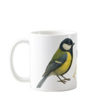 Taza del Carbonero Común – Ilustración Personaliza