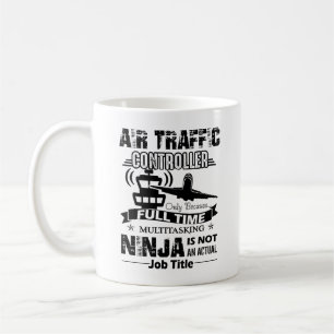 De Café Taza del cargo del controlador aéreo