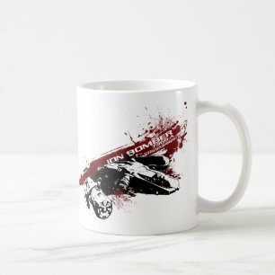 De Café Taza del chapoteo del bombardero del ion