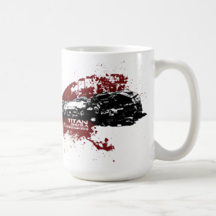 De Café Taza del chapoteo del titán
