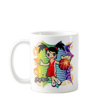 taza del chica del baloncesto
