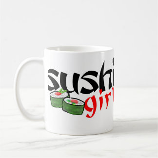 De Café Taza del chica del sushi