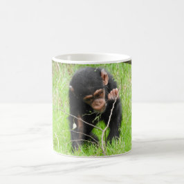 De Café Taza del chimpancé del bebé