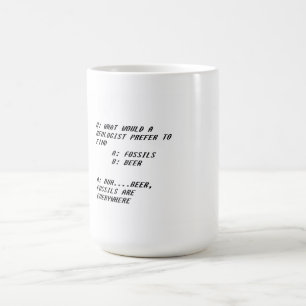 De Café Taza del chiste del geólogo
