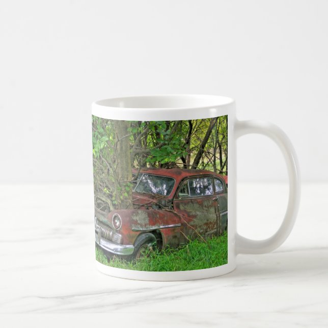 De Café Taza del coche antiguo (Derecha)