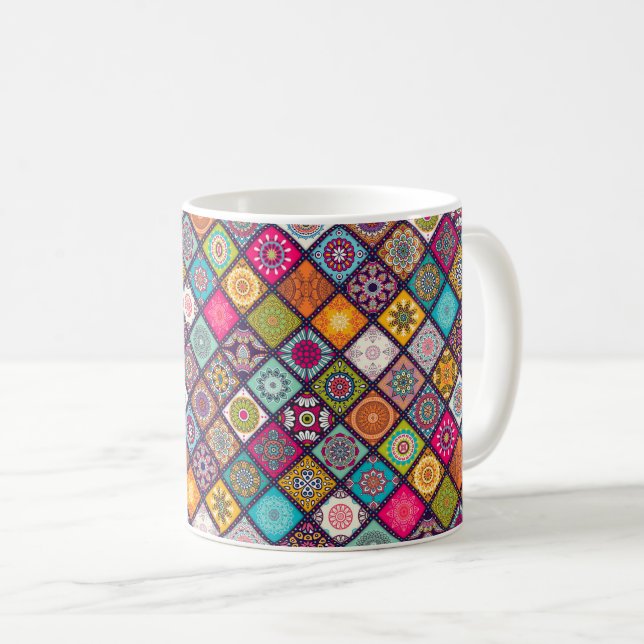 De Café Taza del cofee del mosaico (Anverso derecho)