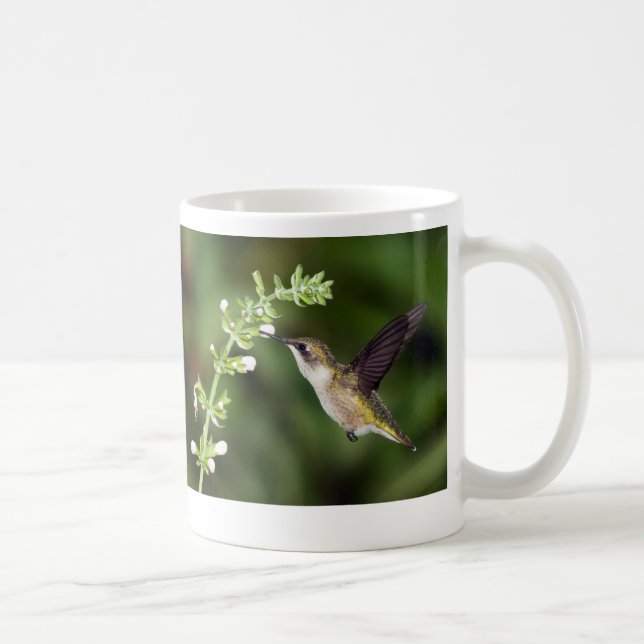 De Café Taza del colibrí 10 (Derecha)