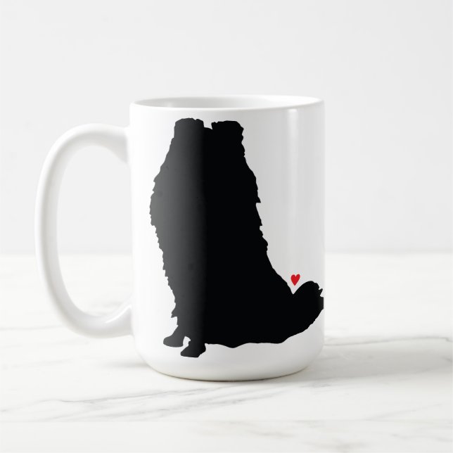 De Café Taza del collie (Izquierda)