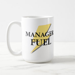 De Café Taza del combustible del encargado