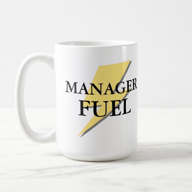 De Café Taza del combustible del encargado (Izquierda)
