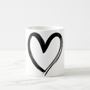 De Café Taza del corazón