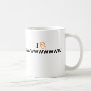 De Café taza del corazón del att i