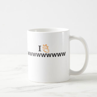 De Café taza del corazón del att i