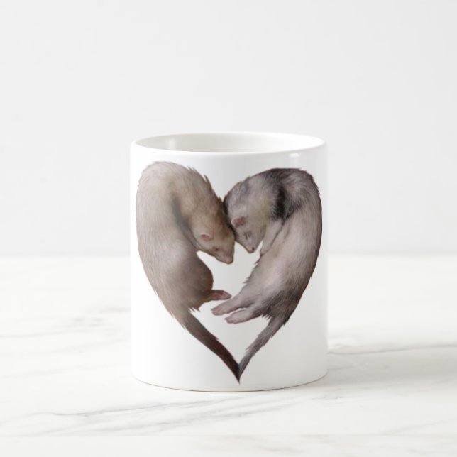 De Café Taza del corazón del hurón (Centro)