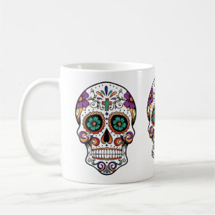 De Café Taza del cráneo del azúcar