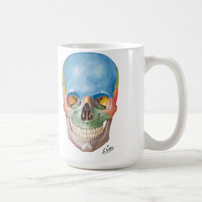 De Café Taza del cráneo del Netter (Derecha)