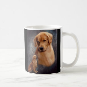 De Café Taza del creyente del golden retriever